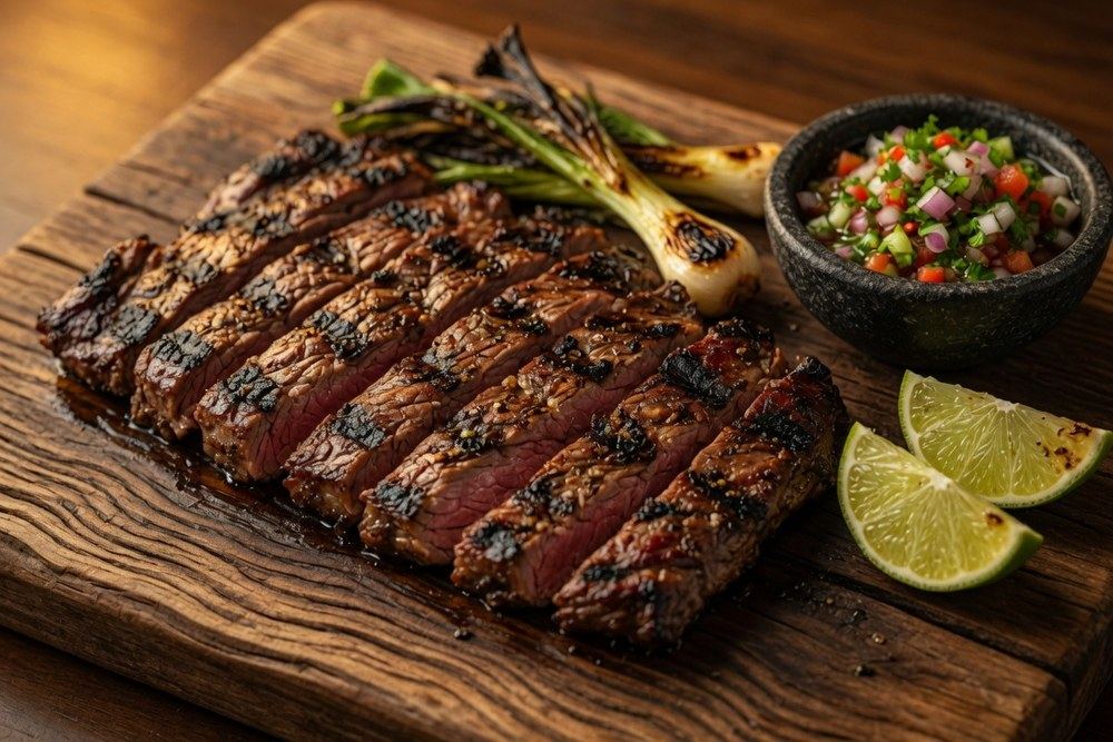 Arrachera marinada