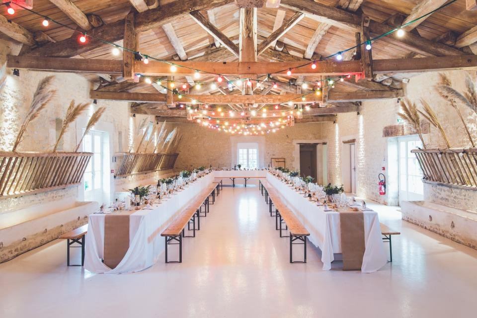 Boda en el salón