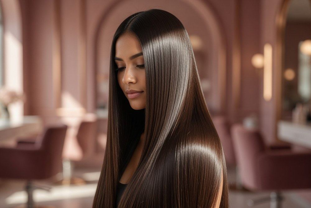 Cabello liso, cero frizz